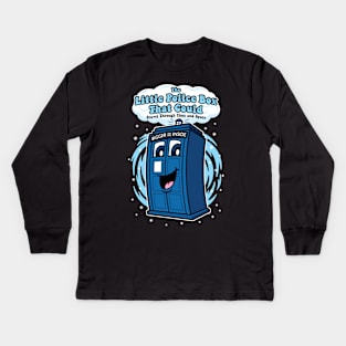 The Little Police Box Kids Long Sleeve T-Shirt